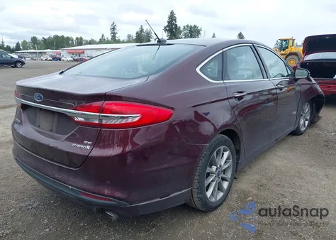 2017 Ford Fusion Hybrid Se from USA, damaged, VIN 3FA6P0LU5HR277913